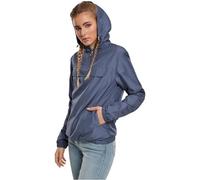 Urban Classics Womens Ladies Basic Pull Over Jacket, Vintageblue, XL UK