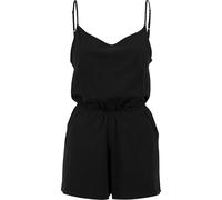 Urban Classics Women's Women's Short Spaghetti Jumpsuit, Black (Black 7), XS UK