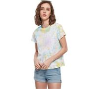 Urban Classics Women's Women's Tie Dye Boyfriend T-shirt T Shirt, Pastel, XL UK