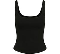 Urban Classics Women's Women's Wide Neck Sports tank top, Black, L UK