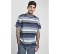 T-shirt Urban Classics yarn dyed sunrise stripe Blue S