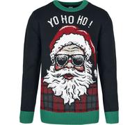 Urban Classics Yo Ho Ho Sweater Christmas jumper black green white XXL