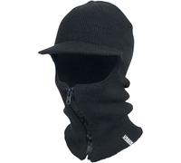 Urban Classics Zipped Balaclava Visor Beanie black Onesize