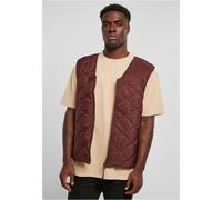 Urban Classics Zipped Gilet Vest Bodywarmer Quilted Look Zip Men