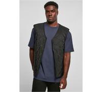 Urban Classics Zipped Gilet Vest Bodywarmer Quilted Look Zip Men