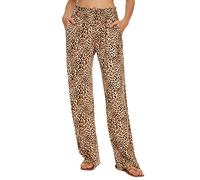 Urban CoCo Women's Boho Palazzo Pants Wide Leg Beach Pants High Waisted Lounge Pants with Pockets, #13, XXL