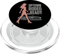 Urban Cowboy City Western Soul Boots Skyline Country Dreams PopSockets PopGrip for MagSafe