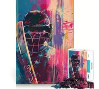 Urban Cricketer Jigsaw Puzzle 1000 Think Boost Game Tight Lock No Loose Pieces Interactive Brain Challenge for Home (38x26cm)