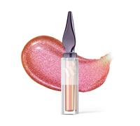 Urban Decay 24/7 Glaze-On Liquid Eyeshadow (Sunshine Tax - Pink Gold Duo Chrome) Crease-resistant Glitter Eye Makeup with Built-in Brush Smooth App