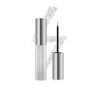 URBAN DECAY Moondust Liquid Glitter Eyeliner (Pyro - Iridescent Silver Glitter) Sparkly Eye Liner Glitter Eyeshadow Topper Universal Shimmering Sha