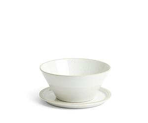 Urban Dining Bowl 16cm Plate/Lid 16.5cm White 4 Piece Set