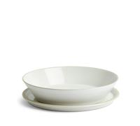 Urban Dining Bowl & Plate, Lid White, 4 Piece Set