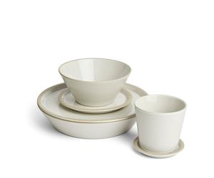 Urban Dining Dinnerware Set White, 6-piece Set