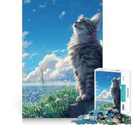 Urban Dreamer Jigsaw Puzzles for Adults 1000 Think Boost Game Precise Interlock Structure Easy to Learn Family Enjoyment (50x75cm)