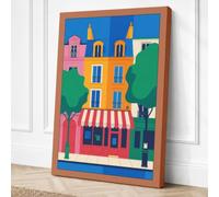 Urban Dreams Canvas Wall Art Print 24x16 Inch