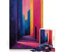 Urban Dusk Puzzle for Teenagers 1000 Pieces Thinking Skill Restful Activity Neat Edges Xmas Present (38x26cm)