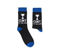 Urban Eccentric Cunt of the Year Novelty Socks | Funny Trophy Design | 1 Pair | Unisex UK Size 6-11 | Cotton Rich | Rude Gift Idea | Birthday, Secret Santa & Everyday Banter