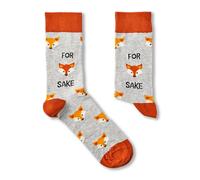 Unisex For Fox Sake Socks | Gift | 1 Pair | Cotton Rich Socks | Premium Socks | Novelty | Gifts