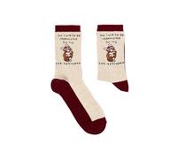Urban Eccentric Ladies Too Cute To Be Responsible For Any Cat-astrophe Socks | Gift | 1 Pair | Cotton Rich | Premium Socks | Novelty | Gifts
