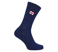 Urban Eccentric - Novelty Cotton Rich St George England Flag Socks in Black | Mens & Womens Socks