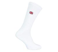 Urban Eccentric - Novelty Union Jack Motif Socks in White | Cotton Rich Britain Flag Socks | Mens & Womens Socks (6-11, Union Jack)