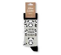 Urban Eccentric Total Panda-monium Novelty Socks | Funny Animal Design | 1 Pair | Unisex UK Size 6-11 | Cotton Rich | Cute & Comical Gift Idea | Birthday, Secret Santa & Everyday Wear