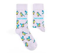 Urban Eccentric Twitcher Novelty Socks | Funny Birdwatching Design | 1 Pair | Unisex UK Size 6-11 | Cotton Rich | Bird Lover Gift Idea | Birthday, Secret Santa & Everyday Wear