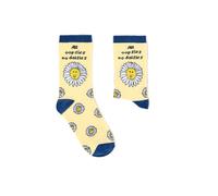 Urban Eccentric Unisex All Oopsies No Daisies Socks | Gift | 1 Pair | Cotton Rich | Premium Socks | Novelty | Gifts (LADIES 4-8)
