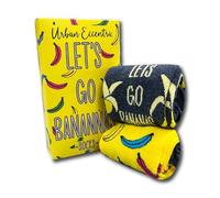 Urban Eccentric Unisex Banana Socks Gift Set | Gift | 2 Pairs | Cotton Rich Socks | Premium Socks | Novelty | Gifts
