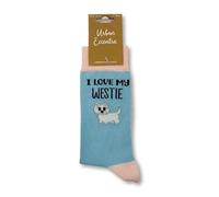 Urban Eccentric Unisex I Love My Westie Socks | Gift | 1 Pair | Cotton Rich Socks | Premium Socks | Novelty | Gifts