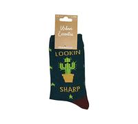 Urban Eccentric Unisex Looking Sharp Socks | Gift | 1 Pair | Cotton Rich Socks | Premium Socks | Novelty | Gifts