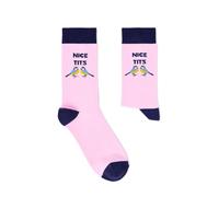 Urban Eccentric Unisex Nice Tits Socks | Gift | 1 Pair | Cotton Rich | Premium Socks | Novelty | Gifts