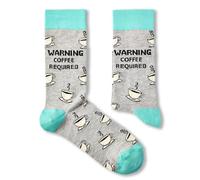 Urban Eccentric Unisex Warning Coffee Required Socks | Gift | 1 Pair | Cotton Rich Socks | Premium Socks | Novelty | Gifts
