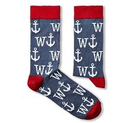 Urban Eccentric Unisex W'Anchor Socks | Gift | 1 Pair | Cotton Rich Socks | Premium Socks | Novelty | Gifts