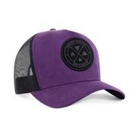 Urban Effort Mesh Back Cap - for Men and Women Baseball Hat 5-Panel Trucker Hat - Great Snapback Closure for Hunting & Hiking, Purple, S-L