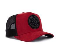 Urban Effort Mesh Back Cap - for Men and Women Baseball Hat 5-Panel Trucker Hat - Great Snapback Closure for Hunting & Hiking, Red, S-L