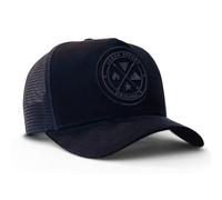 Urban Effort Mesh Back Cap - for Men and Women Baseball Hat 5-Panel Trucker Hat - Great Snapback Closure for Hunting & Hiking, Black/Black, S