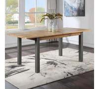 Urban Elegance Reclaimed Wood Extending Dining Table - 6-8 Seater - 150cm-200cm
