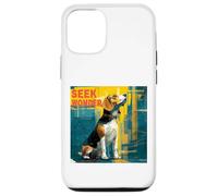 Urban Explorer Beagle avec des éléments de paysage urbain Case for iPhone 12/12 Pro