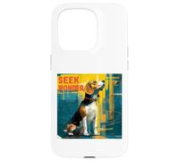 Urban Explorer Beagle with Bold Cityscape Elements Case for iPhone 15 Pro
