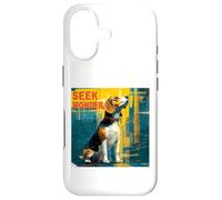 Urban Explorer Beagle with Bold Cityscape Elements Case for iPhone 17