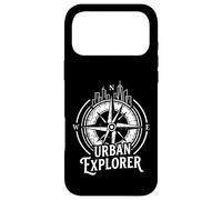 Urban Explorer s Compass Dial s City Skyline Walking Case for iPhone 17 Pro Max