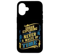 Urban Exploring Abandoned Places Explorer Urban Adventurers Case for iPhone 16