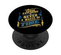 Urban Exploring Abandoned Places Explorer Urban Adventurers PopSockets Adhesive PopGrip