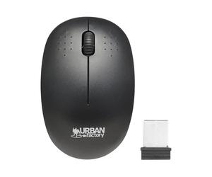 URBAN FACTORY - CONSIGNMENT WIRELESS MOUSE 2.4GHZ 1000DPI AMBIDEXTRE IN