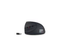 Urban Factory Vertical Left Hand Wireless Mouse Black