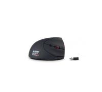 Urban Factory ERGO NEXT VERTICAL 2.4GHZ WIRELESS USB-A & USB-C ERGONOMIC MOUSE FOR RIGHT HANDED Right-hand Vertical design Optical RF Wireless 1600 DPI Black