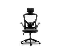 Urban Factory ERGO: SIMPLE ERGONOMIC ADJUSTABLE WORKING CHAIR BLACK
