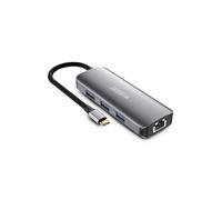 Urban Factory MHC50UF laptop dock/port replicator Wired USB 3.2 Gen 1 (3.1 Gen 1) Type-C Grey