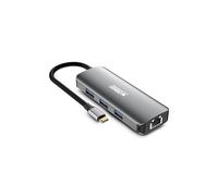 Urban Factory MHC55UF laptop dock/port replicator Wired USB 3.2 Gen 1 (3.1 Gen 1) Type-C Grey